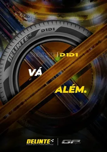 Pneu 195 55 15 Delinte D1 D1 85 H alta kilometragem 100 mil km melhor custo benefício Vw 