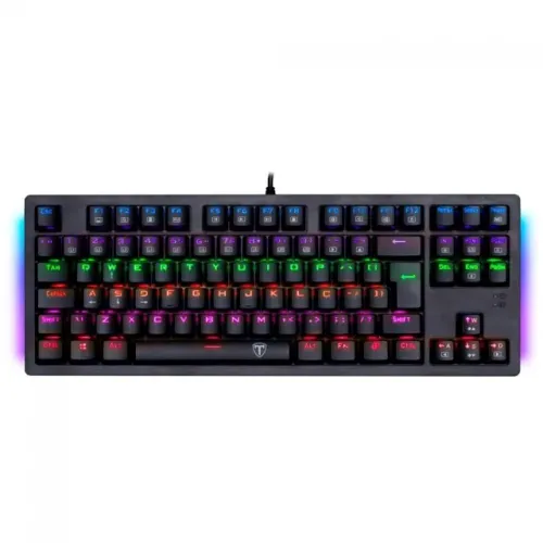 Teclado Gamer Mecânico T-Dagger Bali Led RGB Swith Blue - WZetta