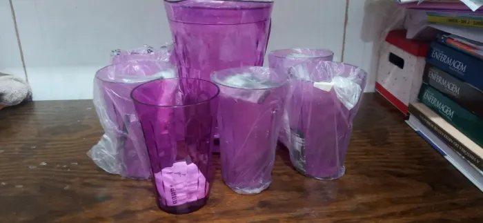 Jogo de jarra e corpo