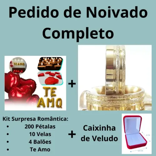 Pedido de Noivado Completo
