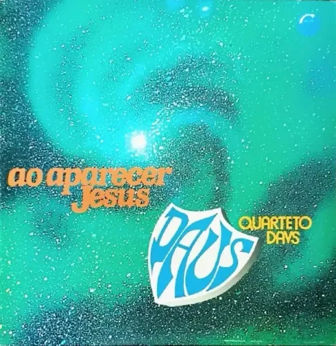Lp Disco de Vinil Gospel Evangélico Quarteto Davs - Ao Aparecer Jesus