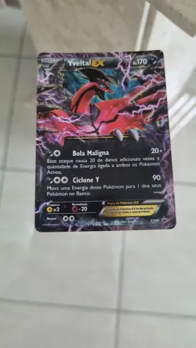 Yveltal EX - Carta Pokémon - XY08/ Xerneas EX-XY07