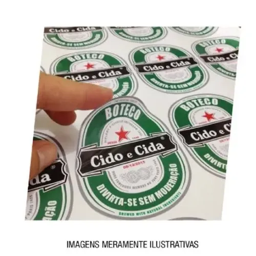 Adesivo vinil leitoso e transparente 