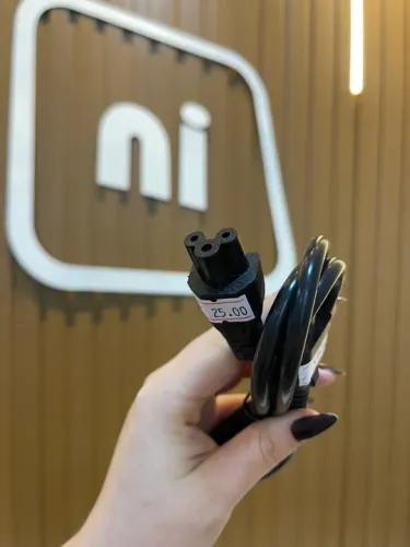 Cabo de energia para notebook (plug 3 pinos)