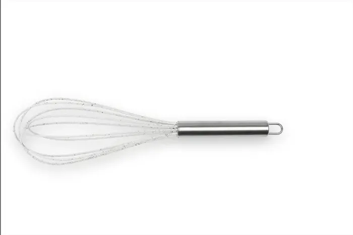 Batedor Manual Fio Inox com Silicone 30cm Vanilla Linha Duo Brinox