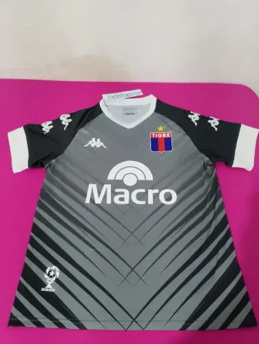 Camisa M Cinza Kappa Tigre Goleiro Home 2021 Jogador