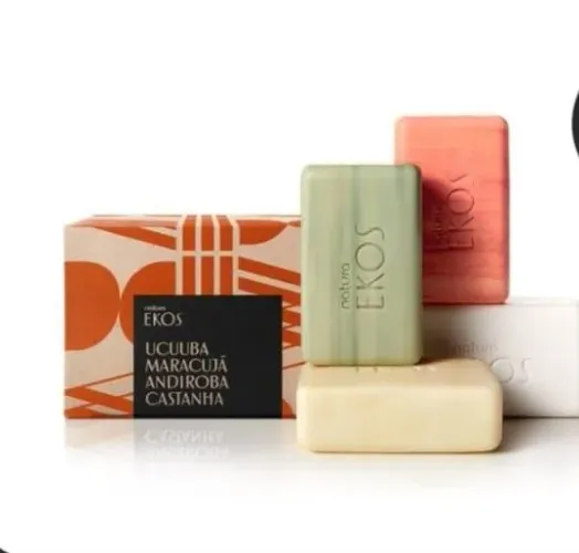 Sabonetes Natura Ekos - Ucuuba, Maracujá, Andiroba e Castanha 40,00