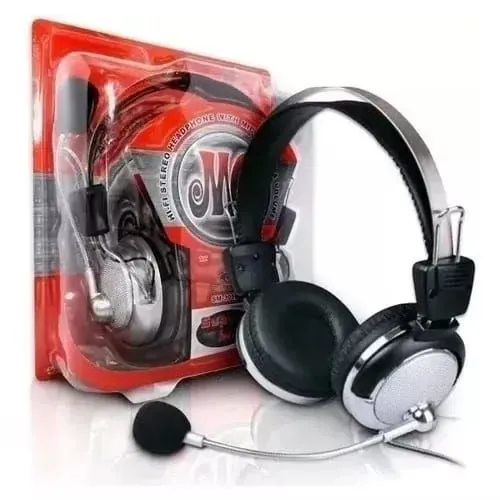 Fone de ouvido headset com microfone para Pc computador