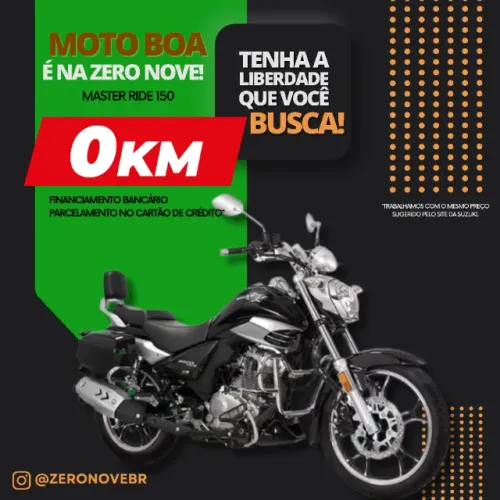MASTER RIDE 150 2025 0KM SUZUKI | HAOJUE