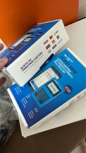 Maquininha de cartão Point Mini Mercado Pago