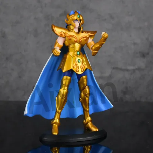 Boneco cavaleiros do zodíaco Aioria aiolia ( nãoé Cloth myth ) amigo saga shaka camus miro