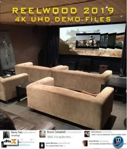 Coleção Bd Reelwood 2019 Demo Clips Collection 4k Atmos Dtsx