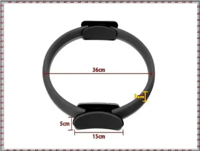 Arco flexível ou anel tonificador - Pilates, fisioterapias e outras atividades