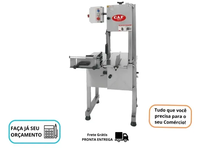 Serra Fita CAF com Pé Inox 220V