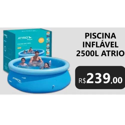 Piscina Inflável 2500L