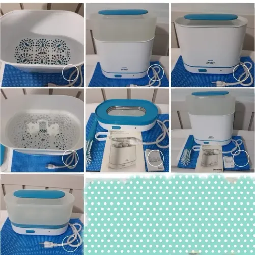 Esterilizador Elétrico 3 em 1 AVENT - mamadeiras/chupetas/copo treinamento - NOVO