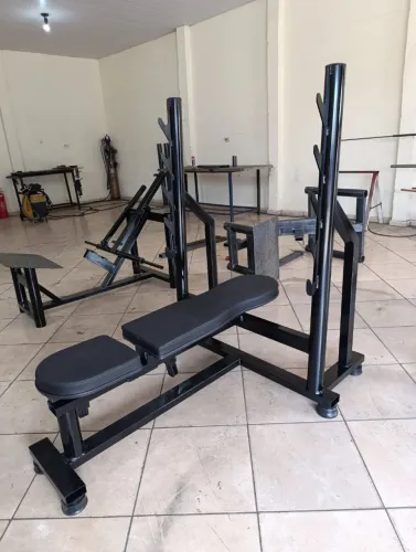 Equipamento academia supino regulável