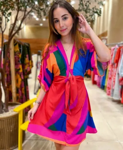 Vestido Farm novo (tag) Costela de Cor