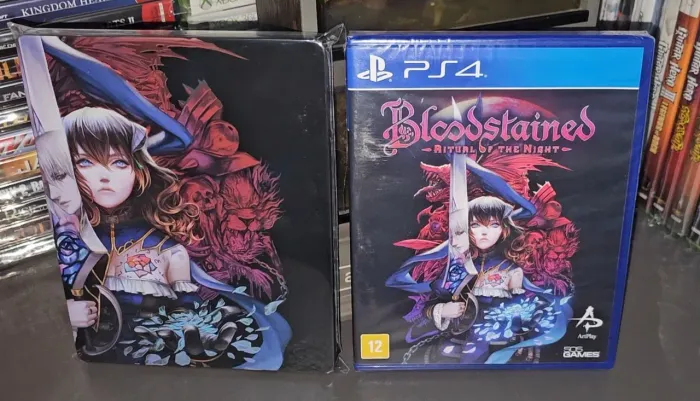 Bloodstained Steelbook com jogo Lacrado