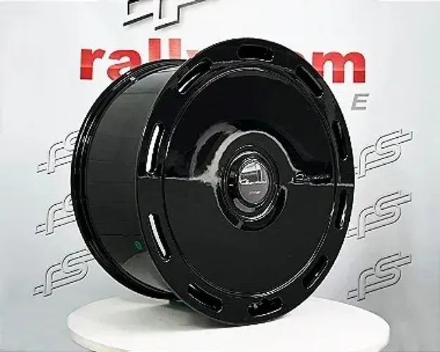 Jogo de Roda Giovanna Amur Preto Brilhante Blank - 22x9 e 22x10,5 Offste Blank (Nv)