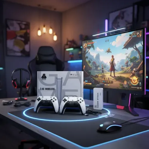 Game Stick M15 Pro 4K com 20.000+ Jogos e Entrega Hoje Mesmo!