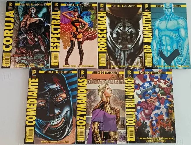 Antes de Watchmen - Coleção de hq 1 ao 7 - R$40 cada