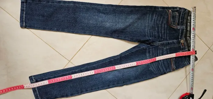 Calça Jeans azul para meninos 6 anos