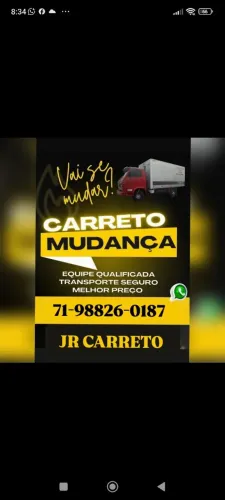 Carreto mudança