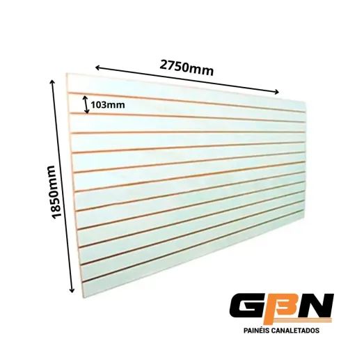 Painel Canaletato 2750mm x 1850mm