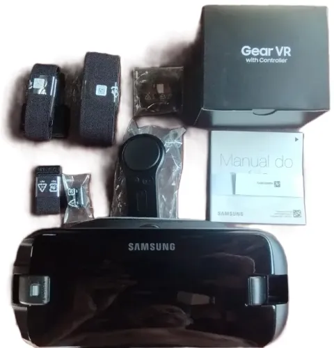 Samsung Gear VR + Controle R324n Preto (vitrine)