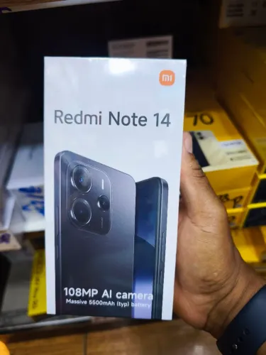 Xiaomi Redmi Note 14. Novo lacrado com garantia 