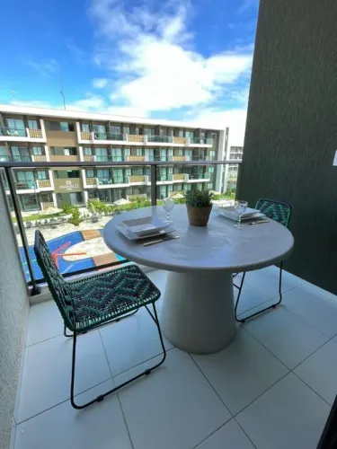 Flat em Porto de Galinhas 28m em condomínio de luxo
