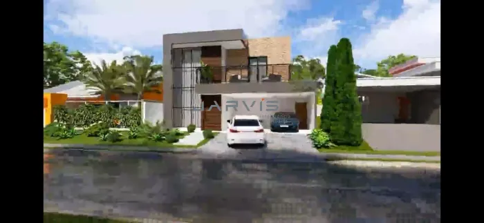 Casa a venda no Condomínio Residencial Angatu/Barra Nova, com 4 suítes e piscina