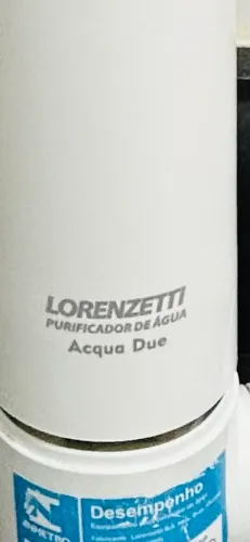 Torneira com filtro de parede usado