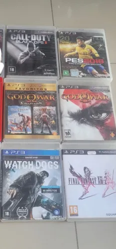 Jogos ps3 por 50 reais cada jogo