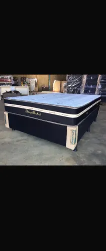 Cama box colchão e base varios