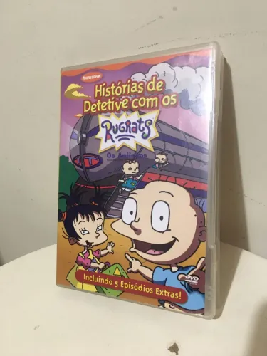 DVD histórias de detetives com Rugrats
