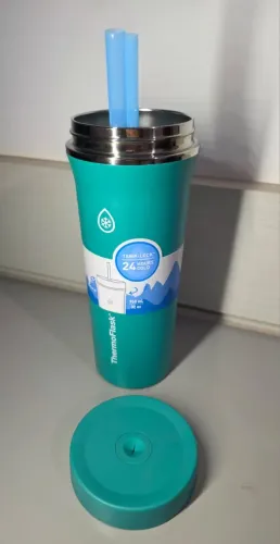 Copo térmico 950ml Verde Água- ThermoFlask