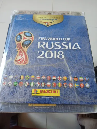Álbum copa de 2018 na Rússia 