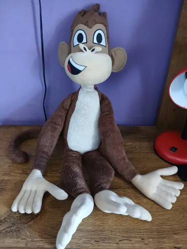 Boneco Zico Peixonalta pelúcia 58 cm