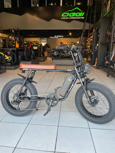 Bicicleta elétrica StreetGo S12 0km + seguro