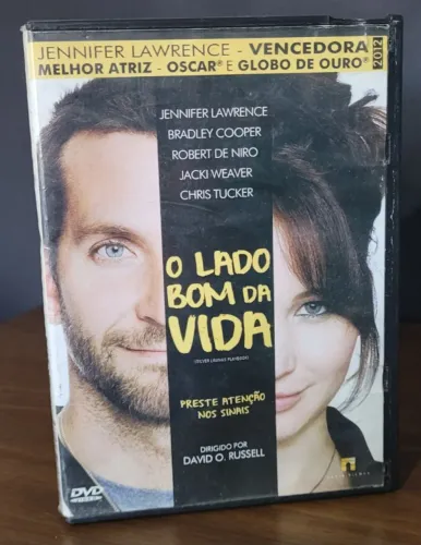 Dvd Original FIlme O Lado bom da vida