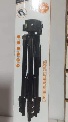 Tripé Multifuncional1.5 m Compacto Portátil