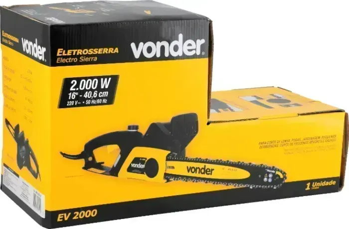 Eletrosserra de 16", 2.000 W EV 2000 VONDER