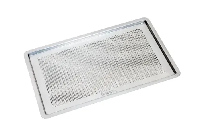 5507- ASSADEIRA 53.5X32.5X1 ALUM PERFURADA ESTAMP 0.8MM IMECA