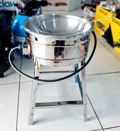 Fritadeira a gás de 7 Litros completa - Entrega gratis