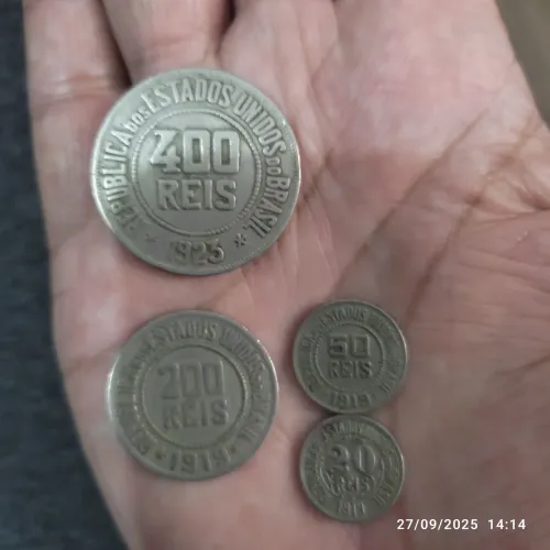 Moedas antigas do Brasil 