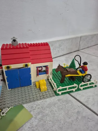 Lego Cavalo de Trote "Derby Trotter" 6355 - Completo com Manual - Legoland