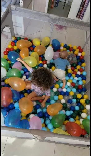 Bolinha para piscina 300 unidades 