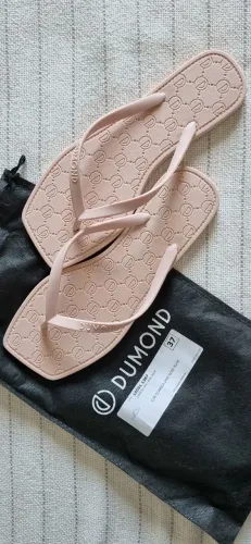 CHINELO BICO QUADRADO INJETADO NUDE